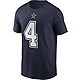 Nike Men's Dallas Cowboys Prescott Name & Number Graphic T-shirt                                                                 - view number 2 image