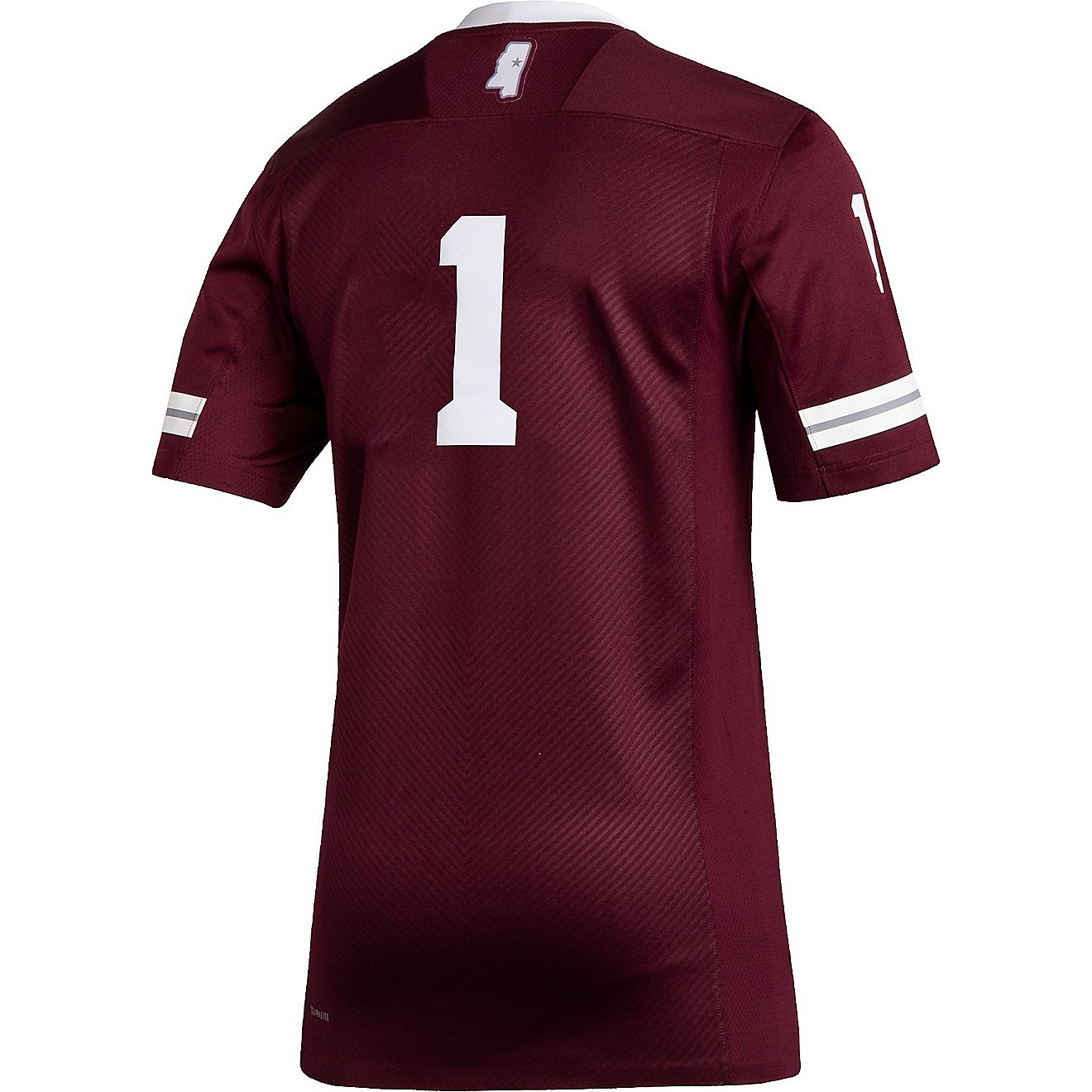 adidas Men's Mississippi State University Premier Football Jersey                                                                - view number 2