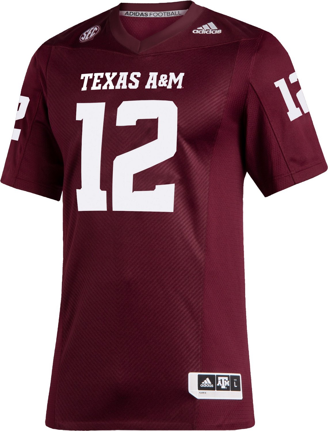 adidas Men's Texas A&M University Premier Football Jersey Academy