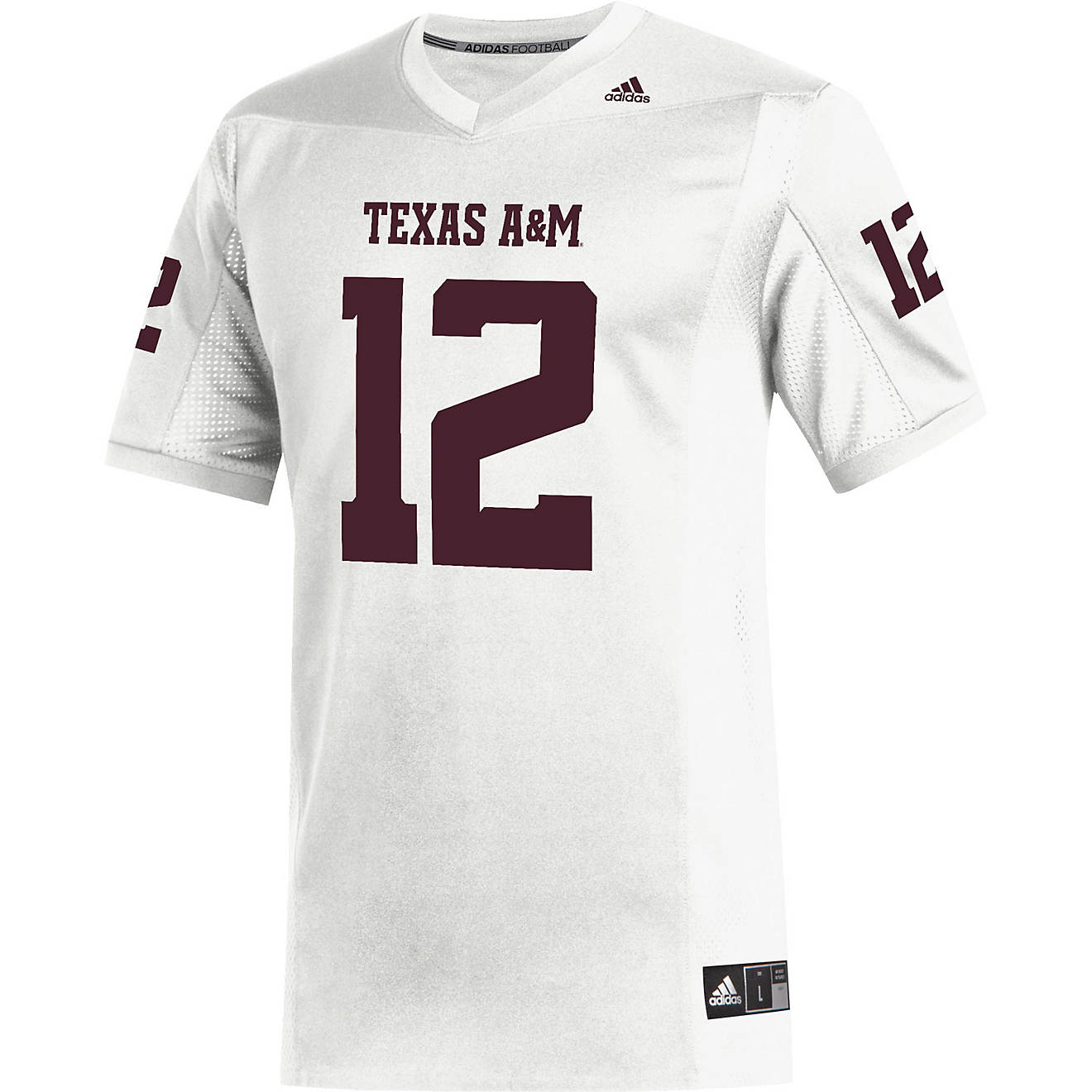adidas Men's Texas A&M University Replica Football Jersey                                                                        - view number 1
