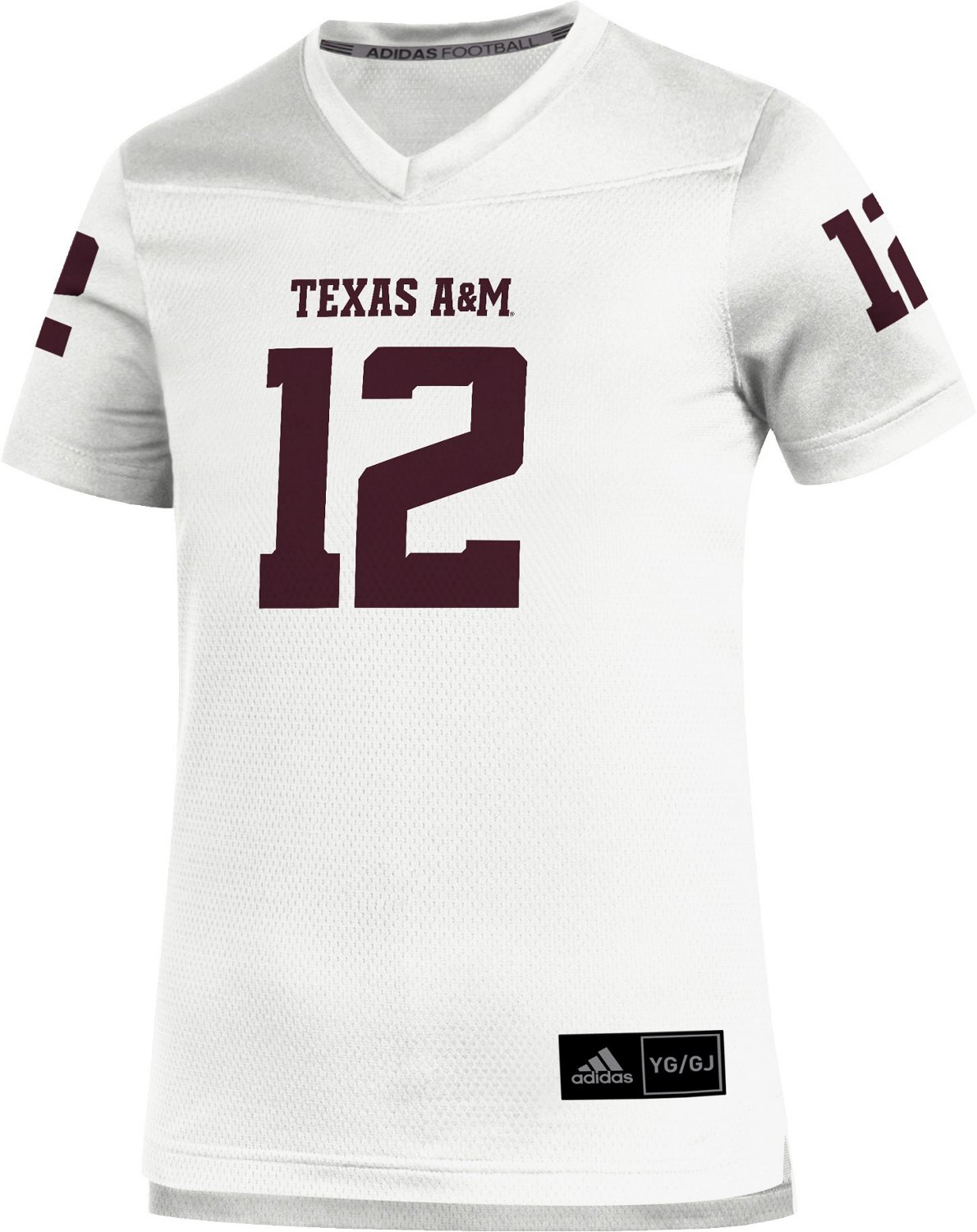 adidas Youth Texas A&M University Replica Football Jersey Academy