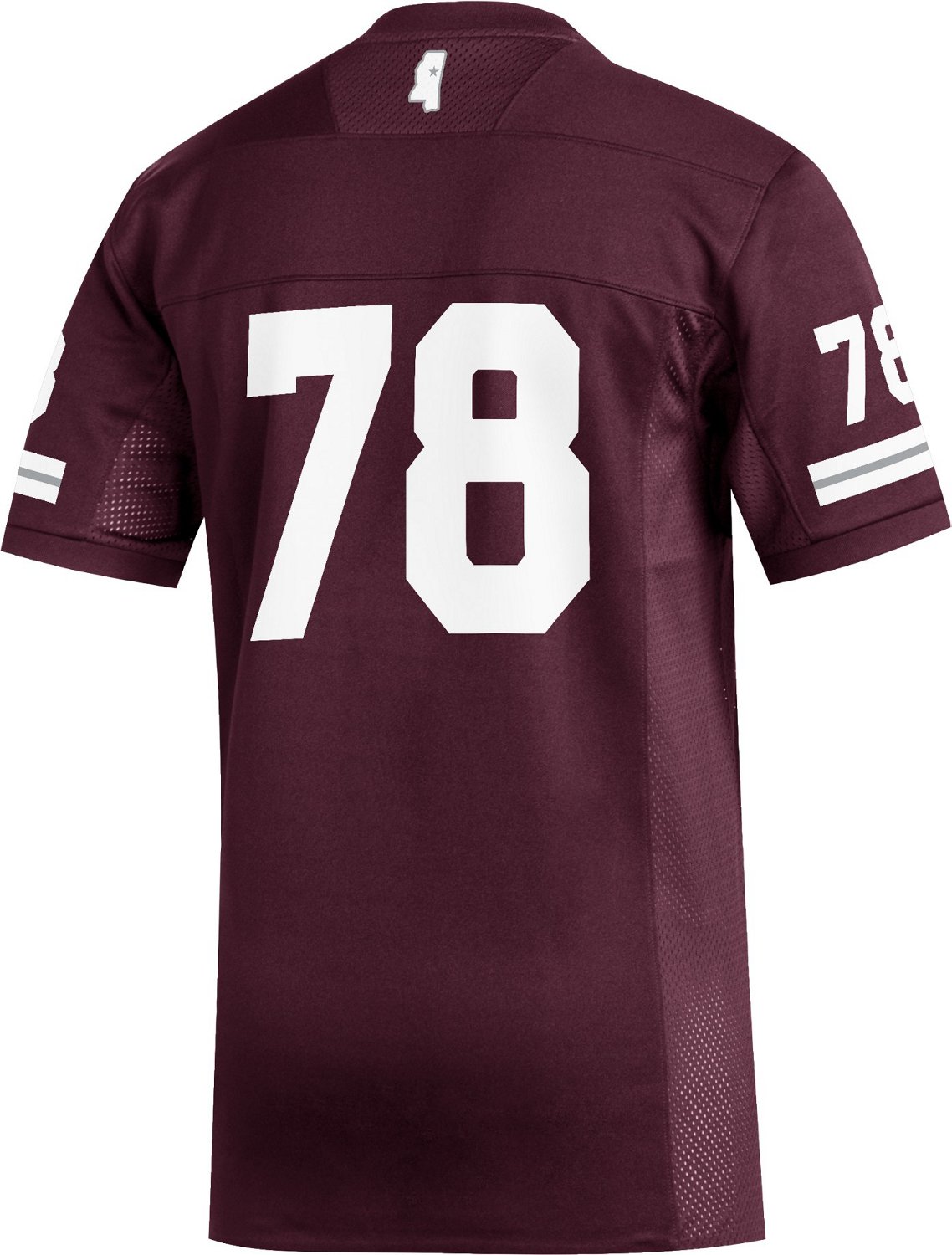 adidas Men's Mississippi State University Replica Football Jersey Academy