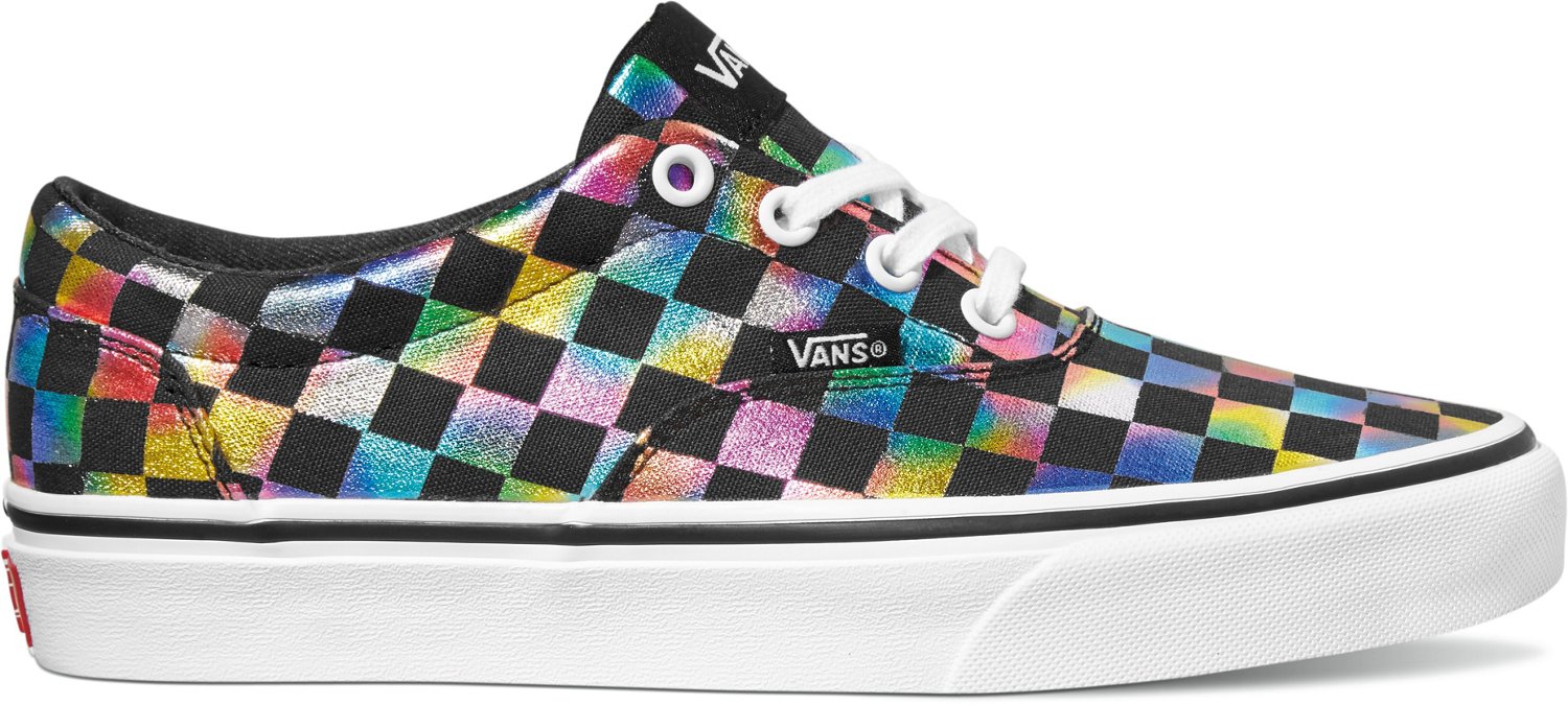 academy checkered vans