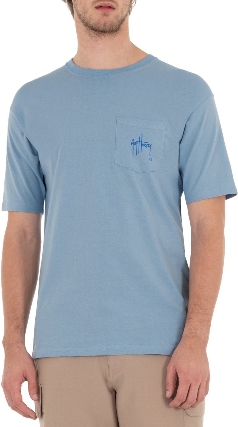 Guy Harvey Men s Patriotic Sailfish Graphic T shirt Academy