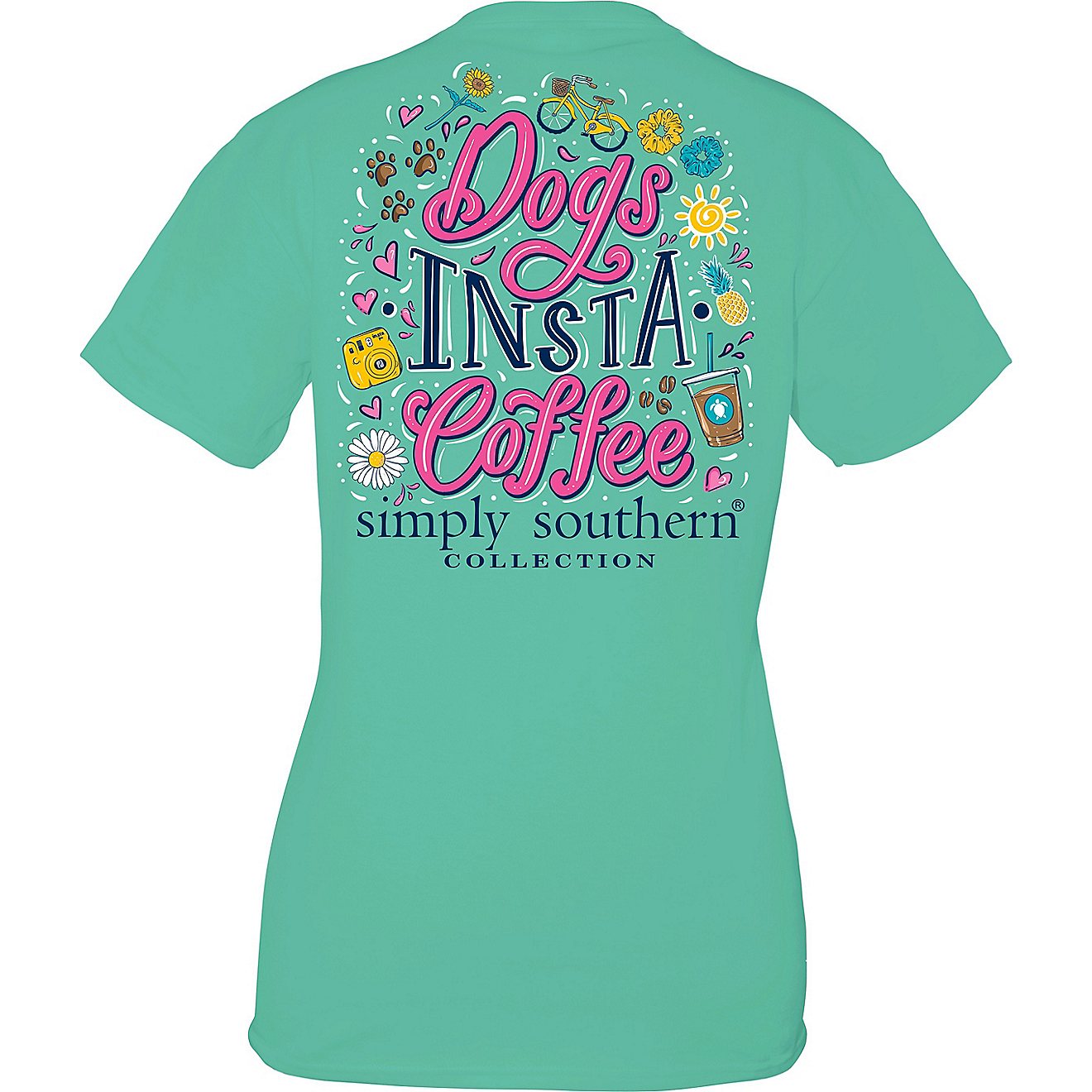 Simply Southern Women's Insta Short Sleeve T-shirt                                                                               - view number 3