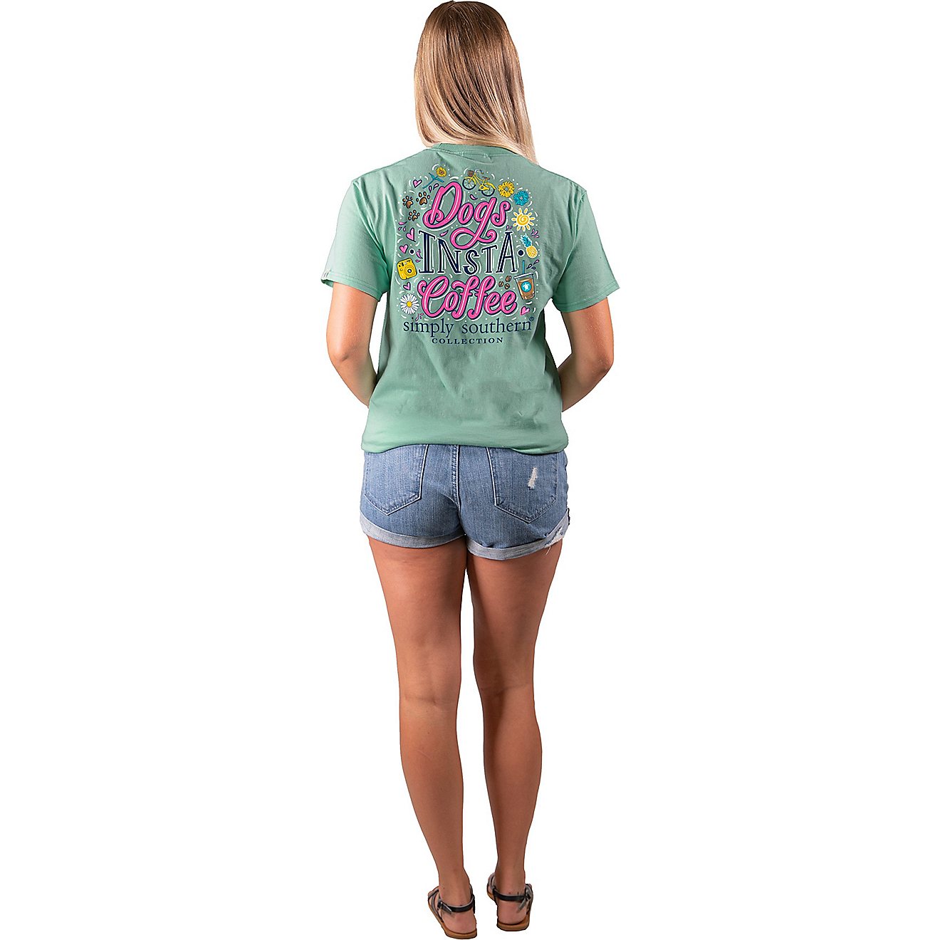 Simply Southern Women's Insta Short Sleeve T-shirt                                                                               - view number 2
