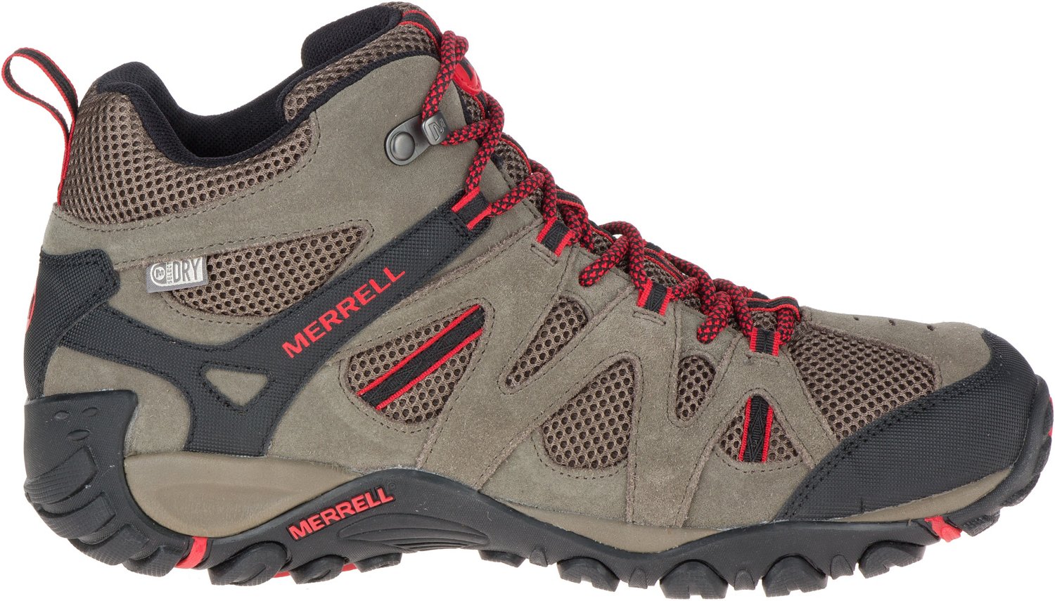 Merrell Men's Deverta Mid Ventilated Waterproof Hiking Boots | Academy