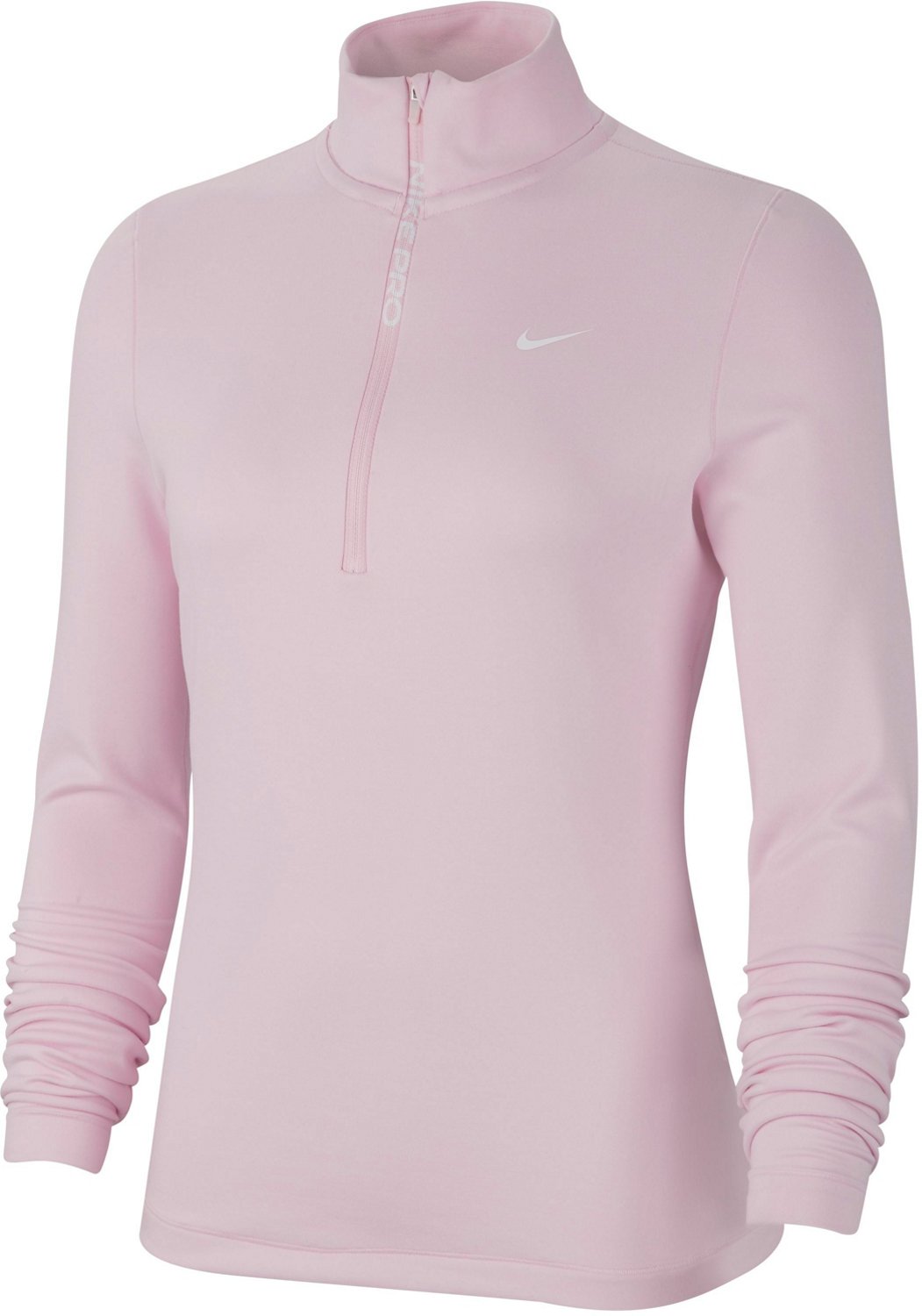 Nike Women's Nike Pro Therma 1/2 Zip Long Sleeve Performance Top | Academy