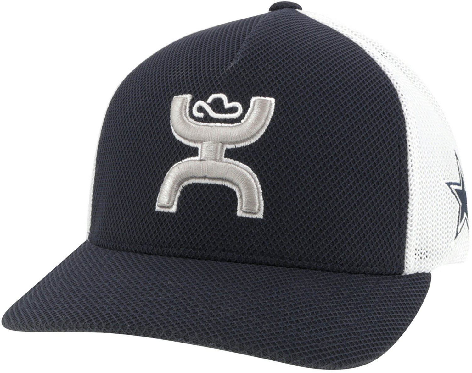 Hooey Men's Dallas Cowboys Colorblock Flexfit Ball Cap Academy