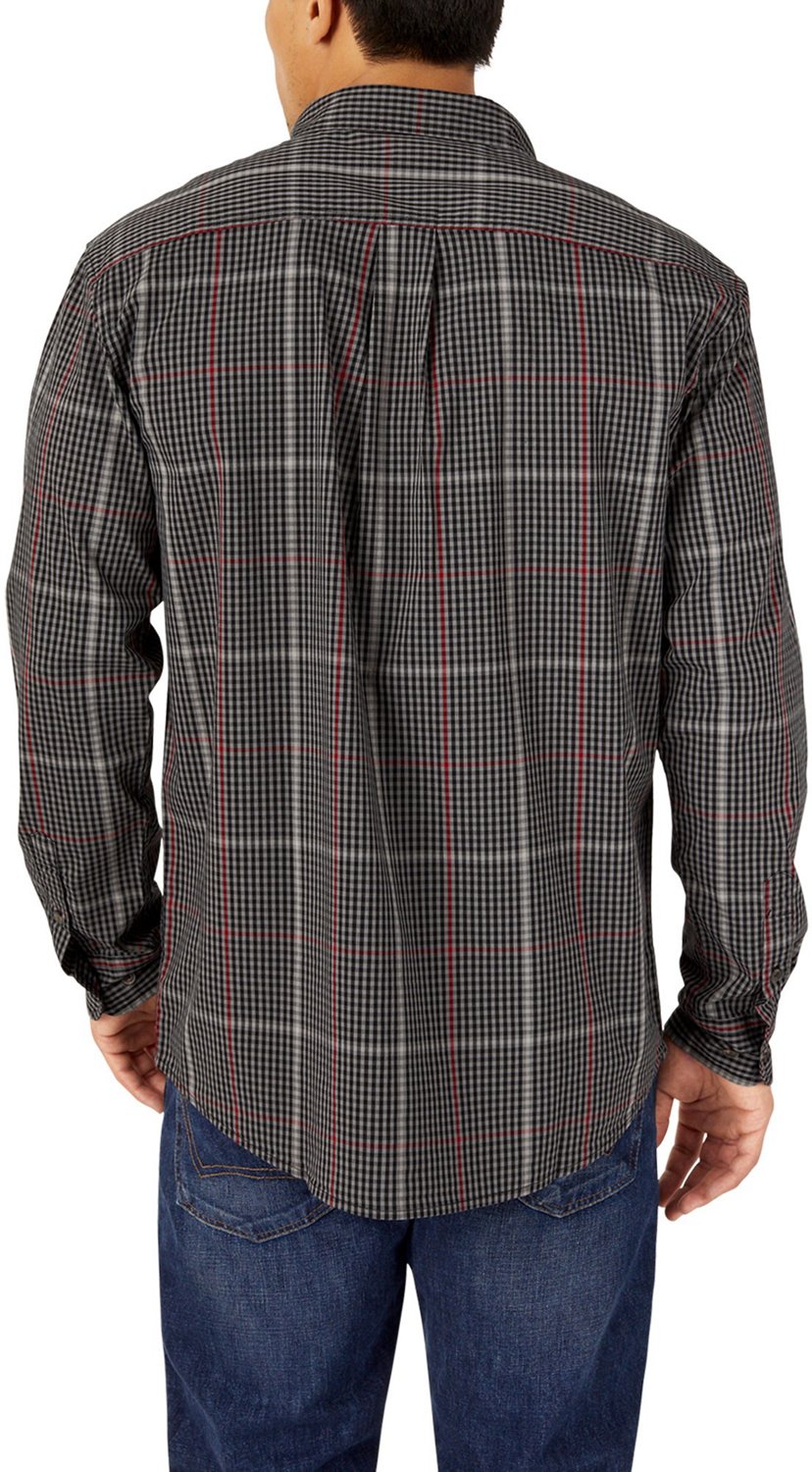 Dickies Men's Flex Plaid Woven Long Sleeve Shirt | Academy