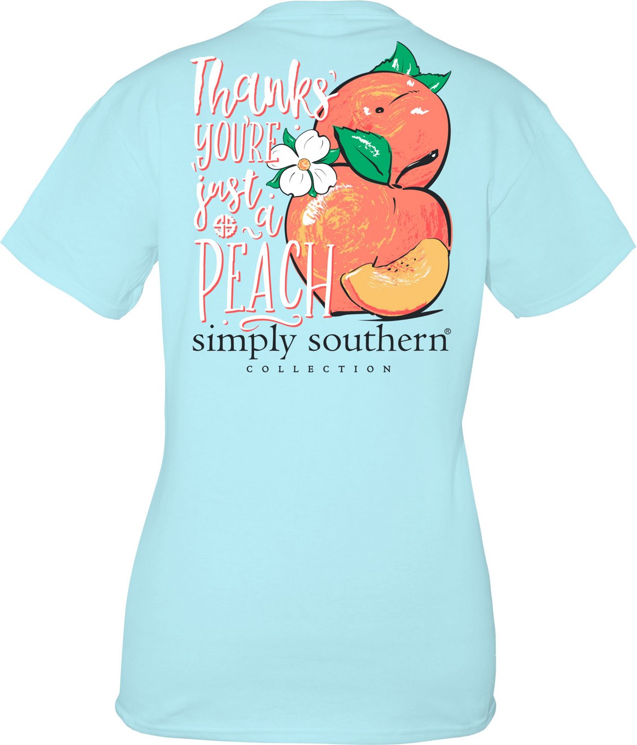 peach t shirt design