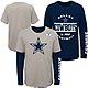 Dallas Cowboys Boys' Goal Line Stated 3-in-1 Combo T-shirt                                                                       - view number 1 image
