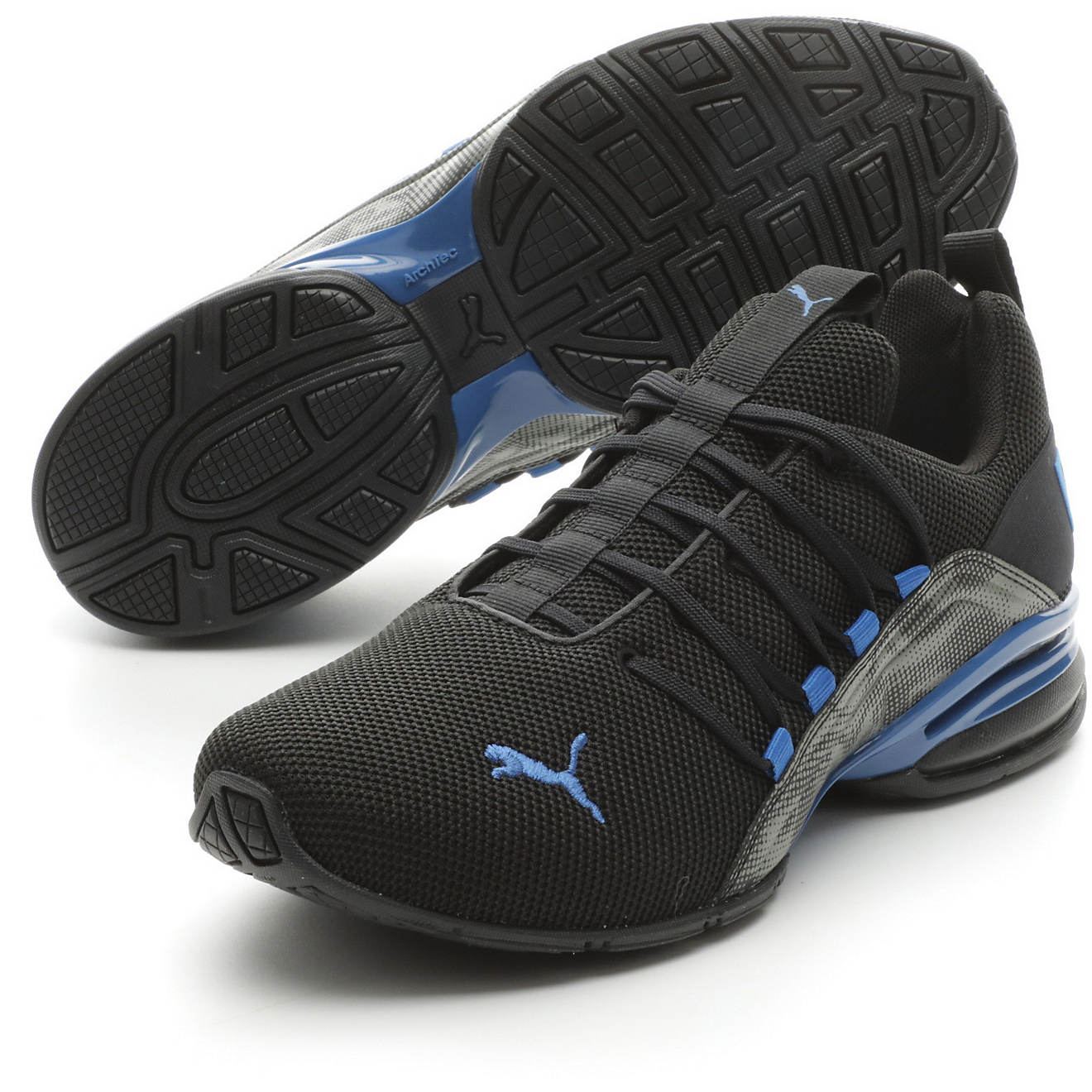 PUMA Men's Axelion Cyclone Running Shoes                                                                                         - view number 1