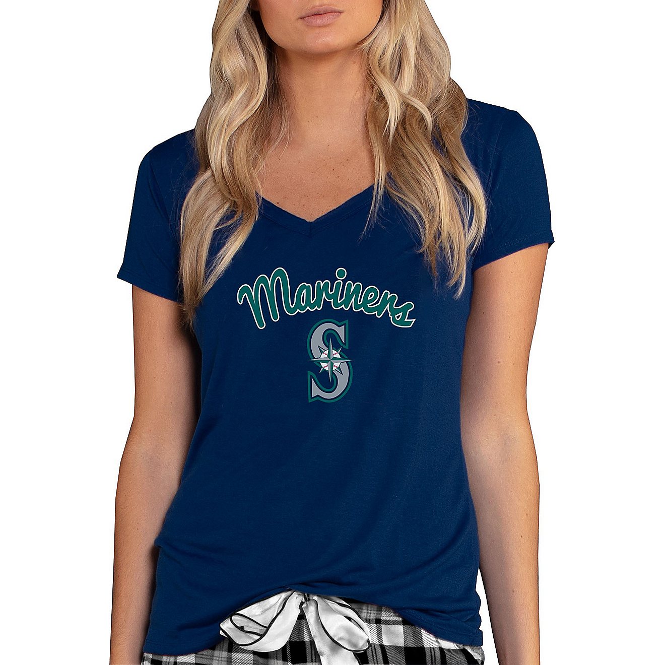 College Concept Women's Seattle Mariners Marathon Top                                                                            - view number 1