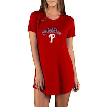 College Concept Women's Philadelphia Phillies Marathon Night Shirt                                                              