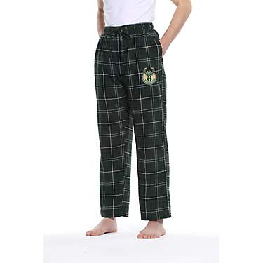 College Concepts Men's Milwaukee Bucks Ultimate Flannel Pants                                                                   