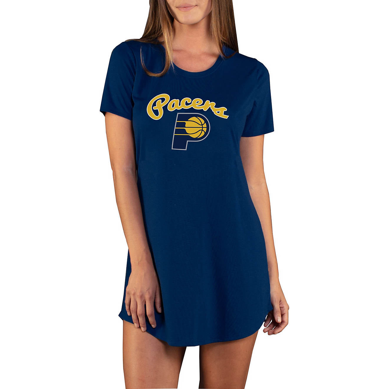 College Concept Women's Indiana Pacers Marathon Night Shirt                                                                      - view number 1