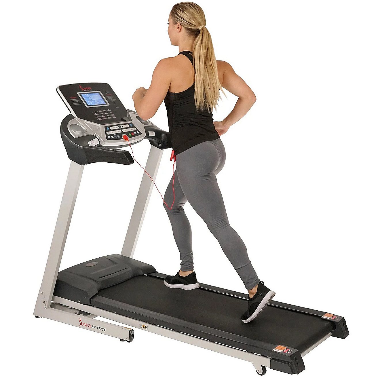 Sunny Health & Fitness Energy Flex Motorized Treadmill                                                                           - view number 9