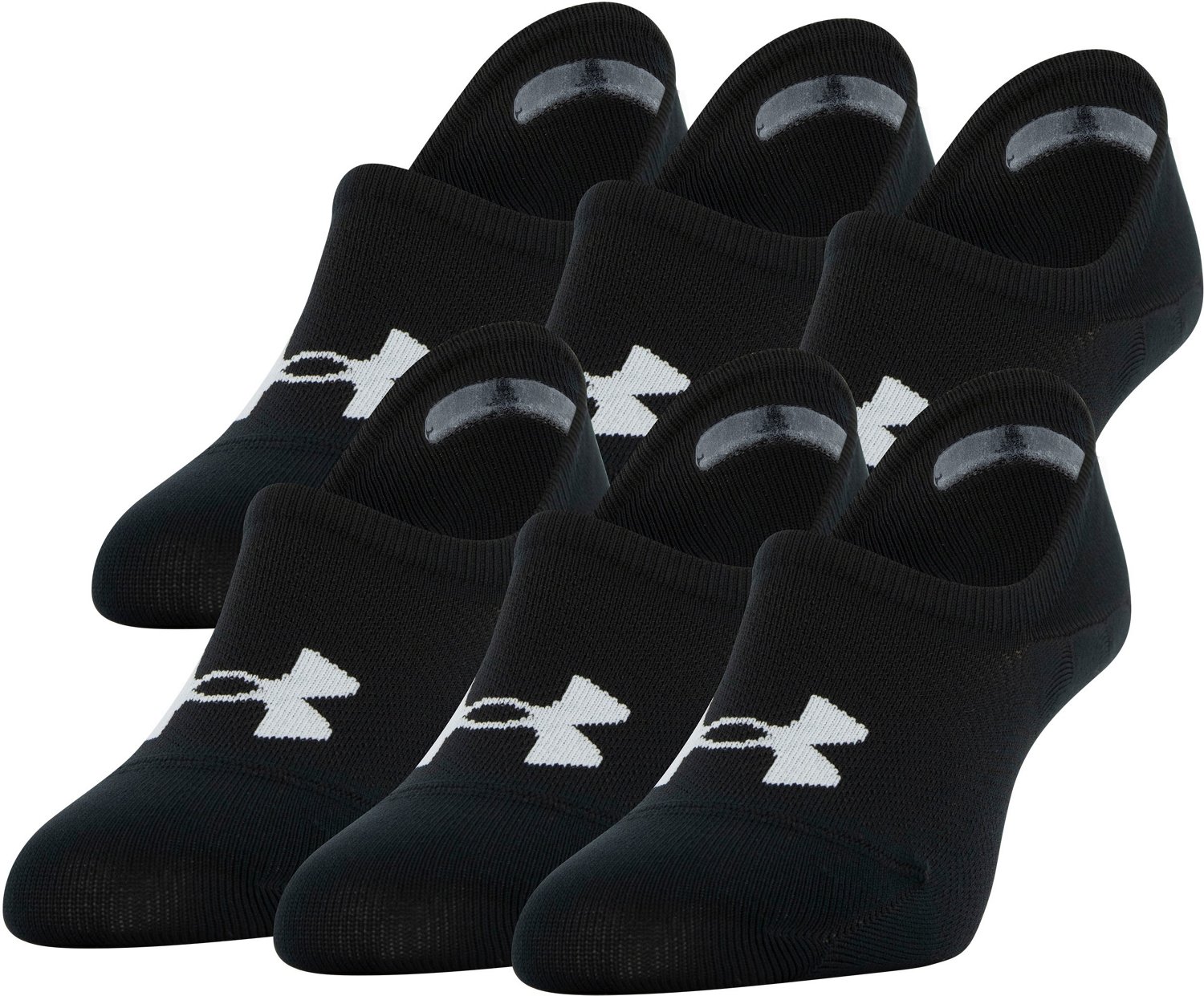 Under Armour Women's Essential Breathe Lite Ultra Low Training Socks 6
