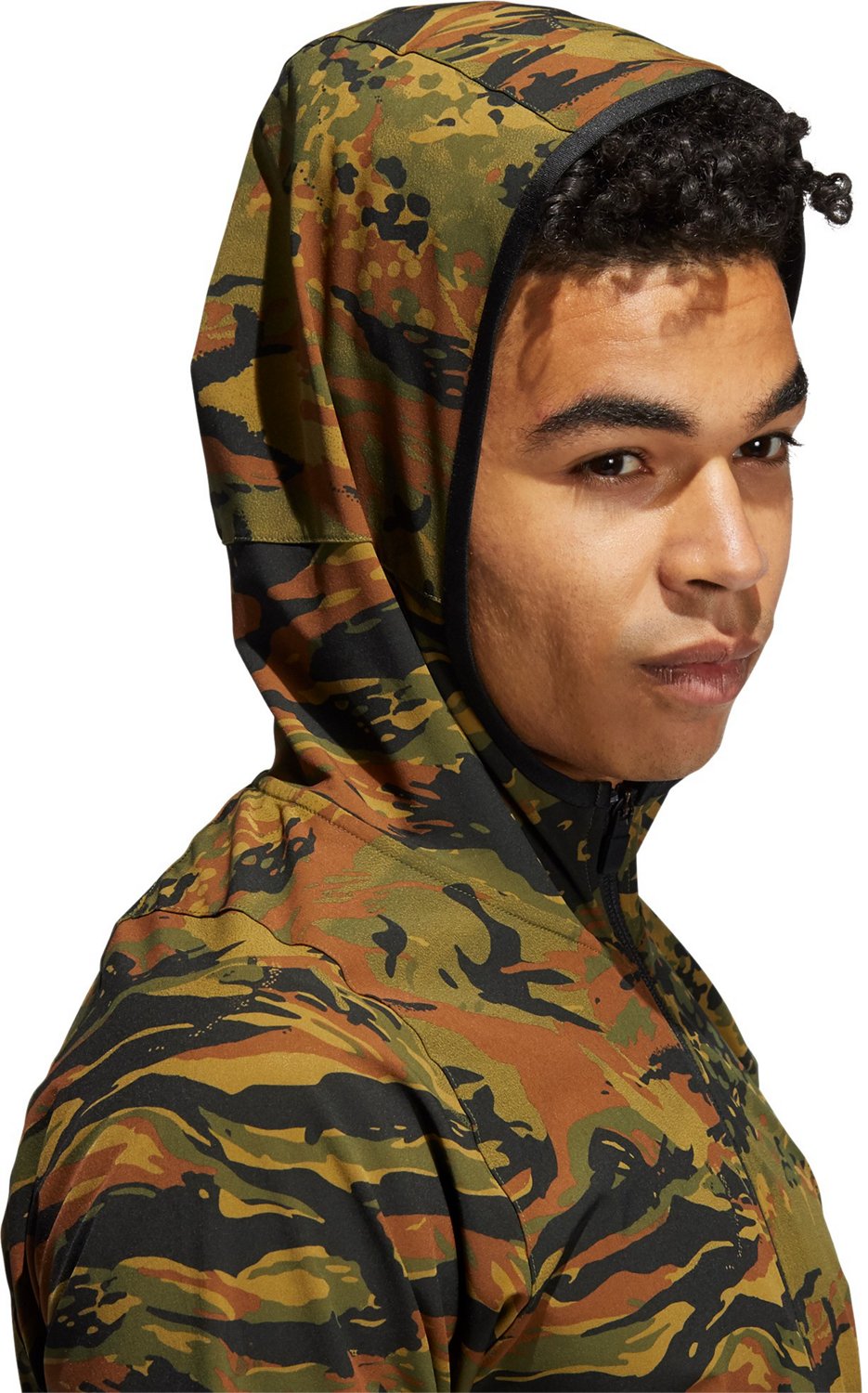 adidas camo zip hoodie