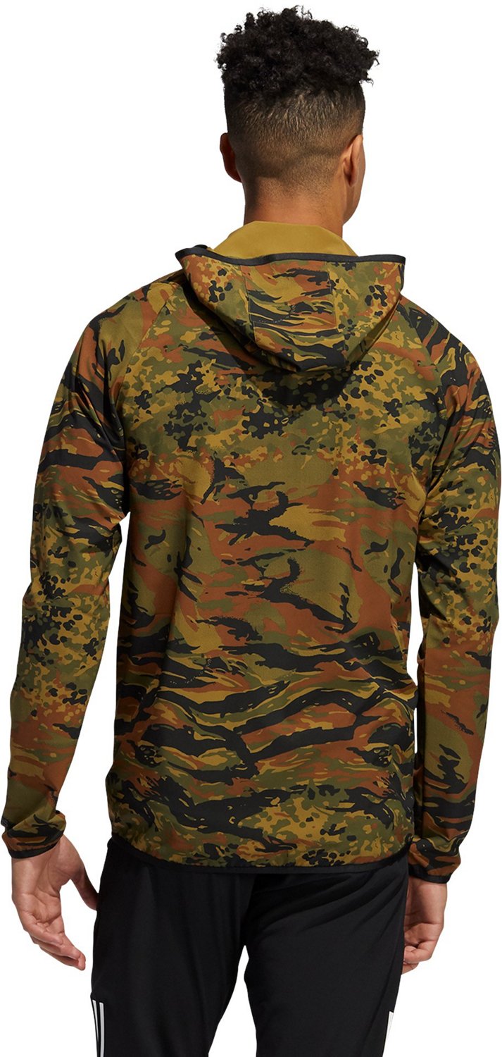 adidas camo zip hoodie