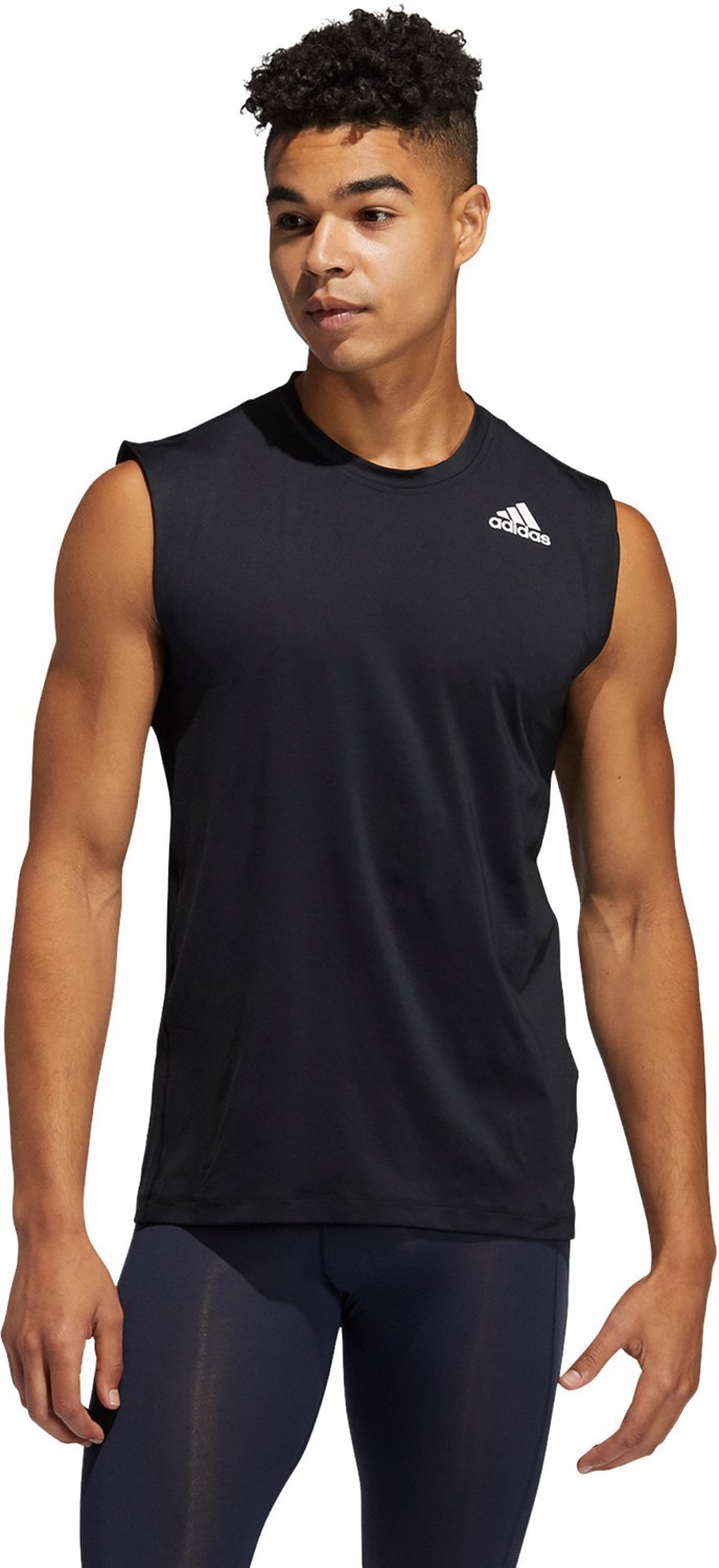 adidas Men's TechFit Sleeveless Fitted Top | Academy