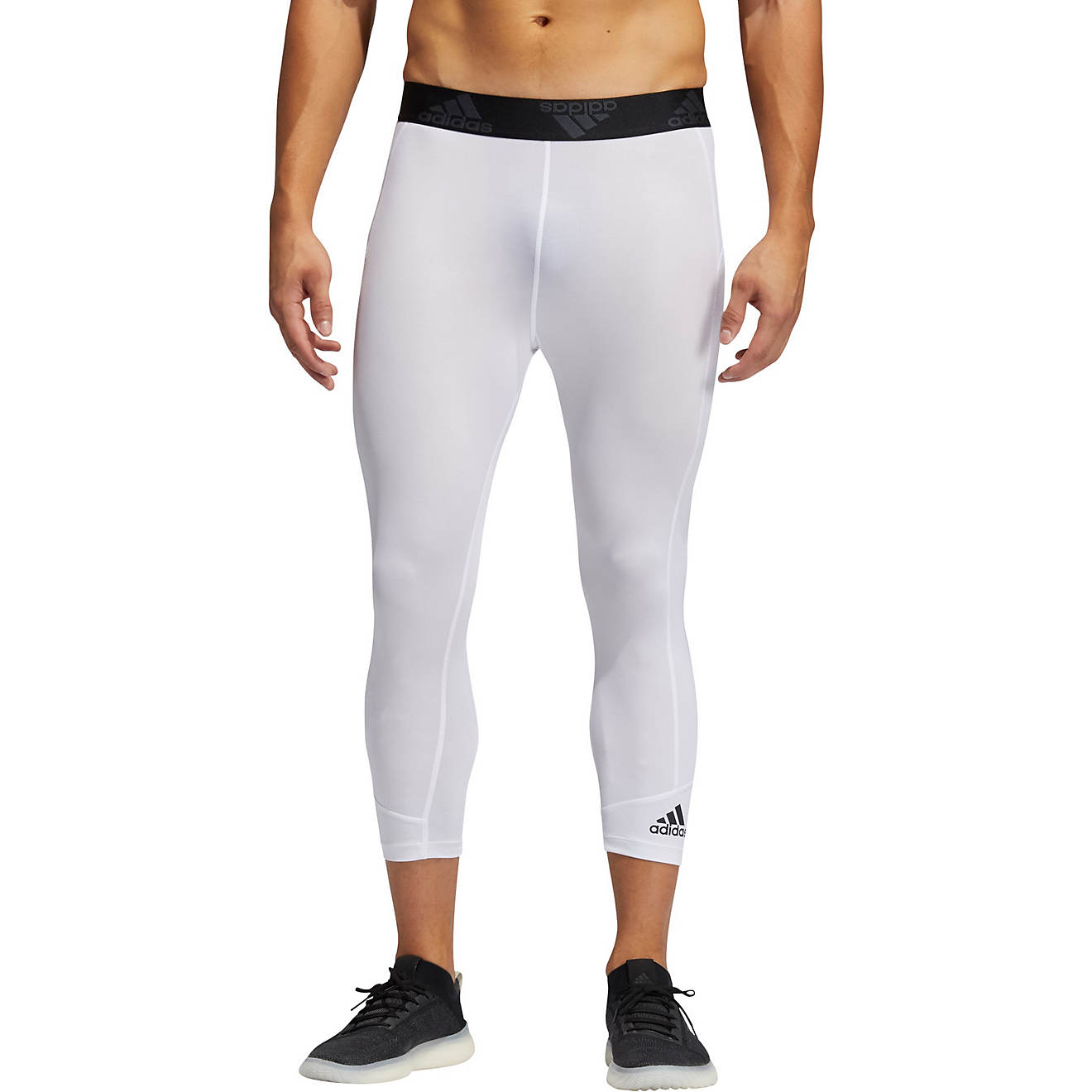 adidas Men's TechFit 3/4 Multisport Tights                                                                                       - view number 1
