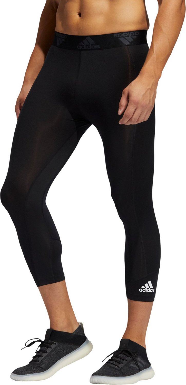 adidas Men's TechFit 3/4 Multisport Tights Academy