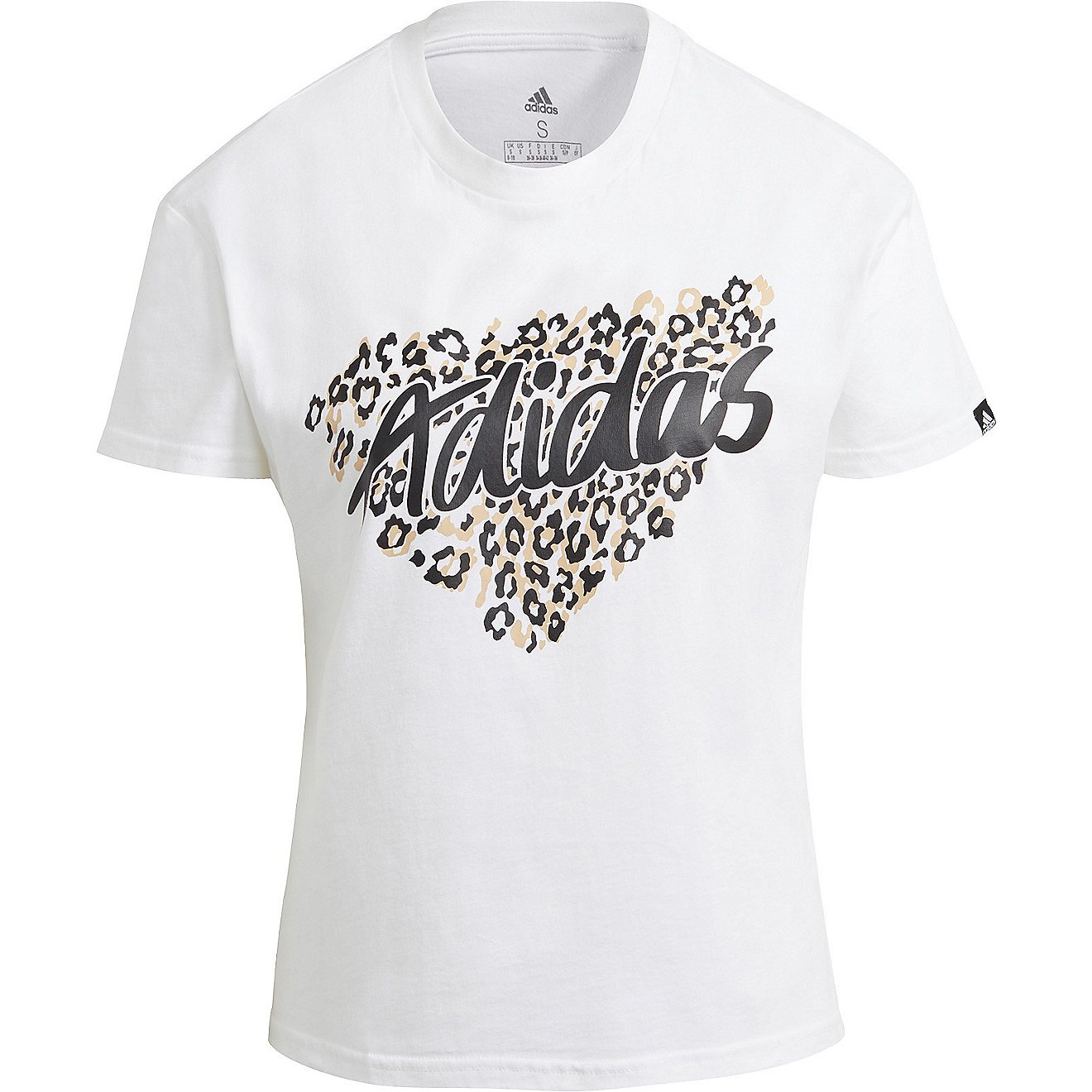 adidas Women's Leopard Graphic T-shirt                                                                                           - view number 6