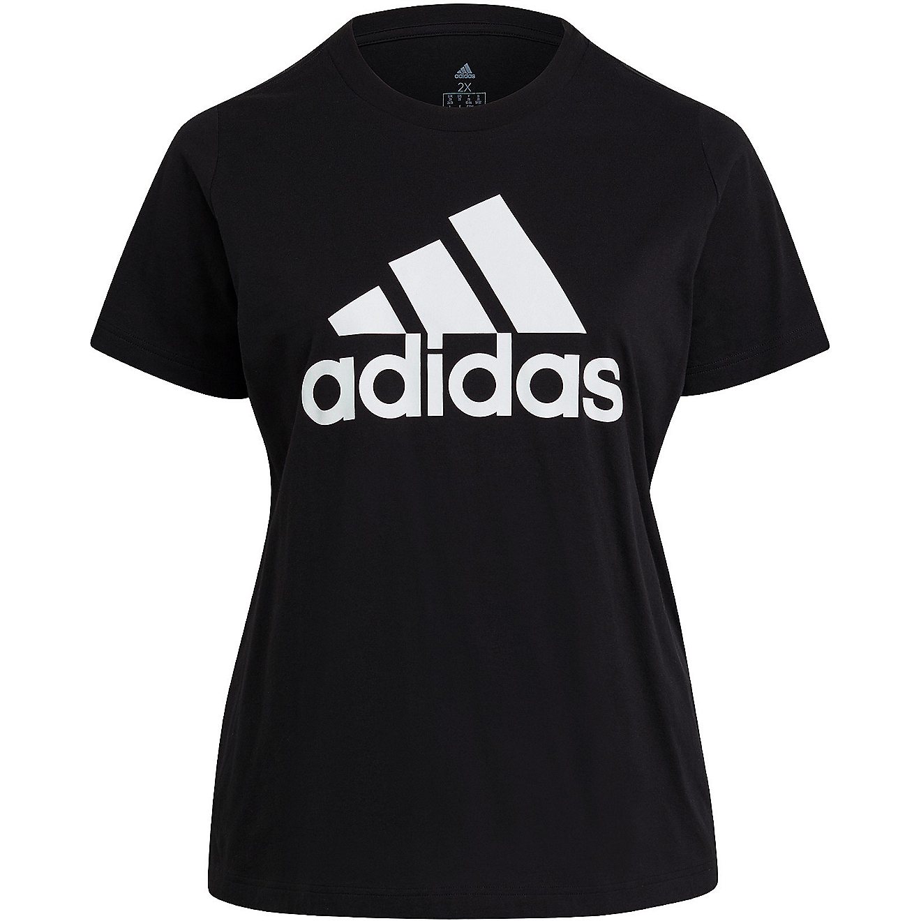 Adidas Women's Plus Size Badge of Sport Short Sleeve T-shirt                                                                     - view number 7