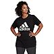 Adidas Women's Plus Size Badge of Sport Short Sleeve T-shirt                                                                     - view number 1 image