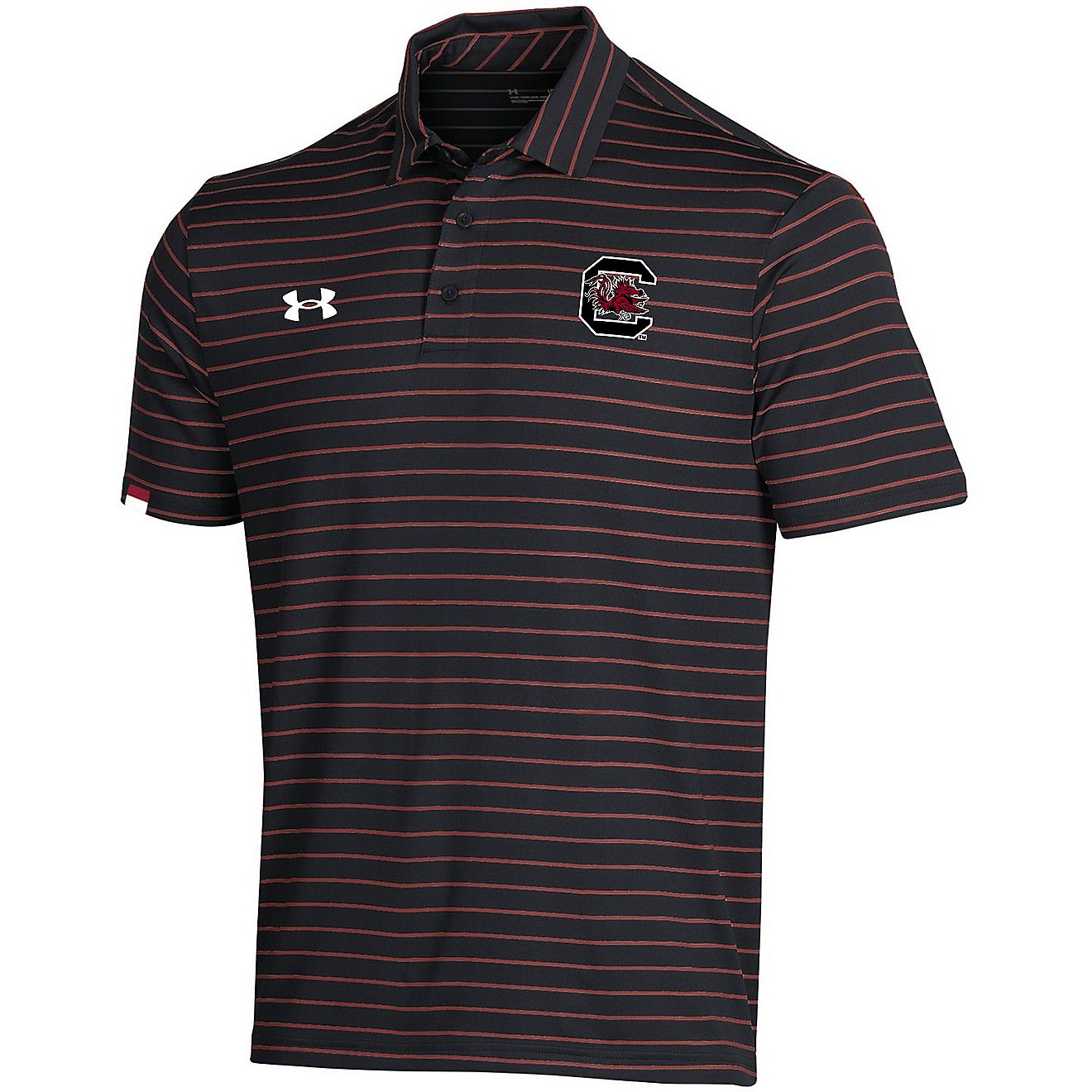 Under Armour Men's University of South Carolina Early Release Sideline Polo Shirt                                                - view number 1