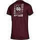 adidas Youth Mississippi State University Repetition Key T-shirt                                                                 - view number 1 image