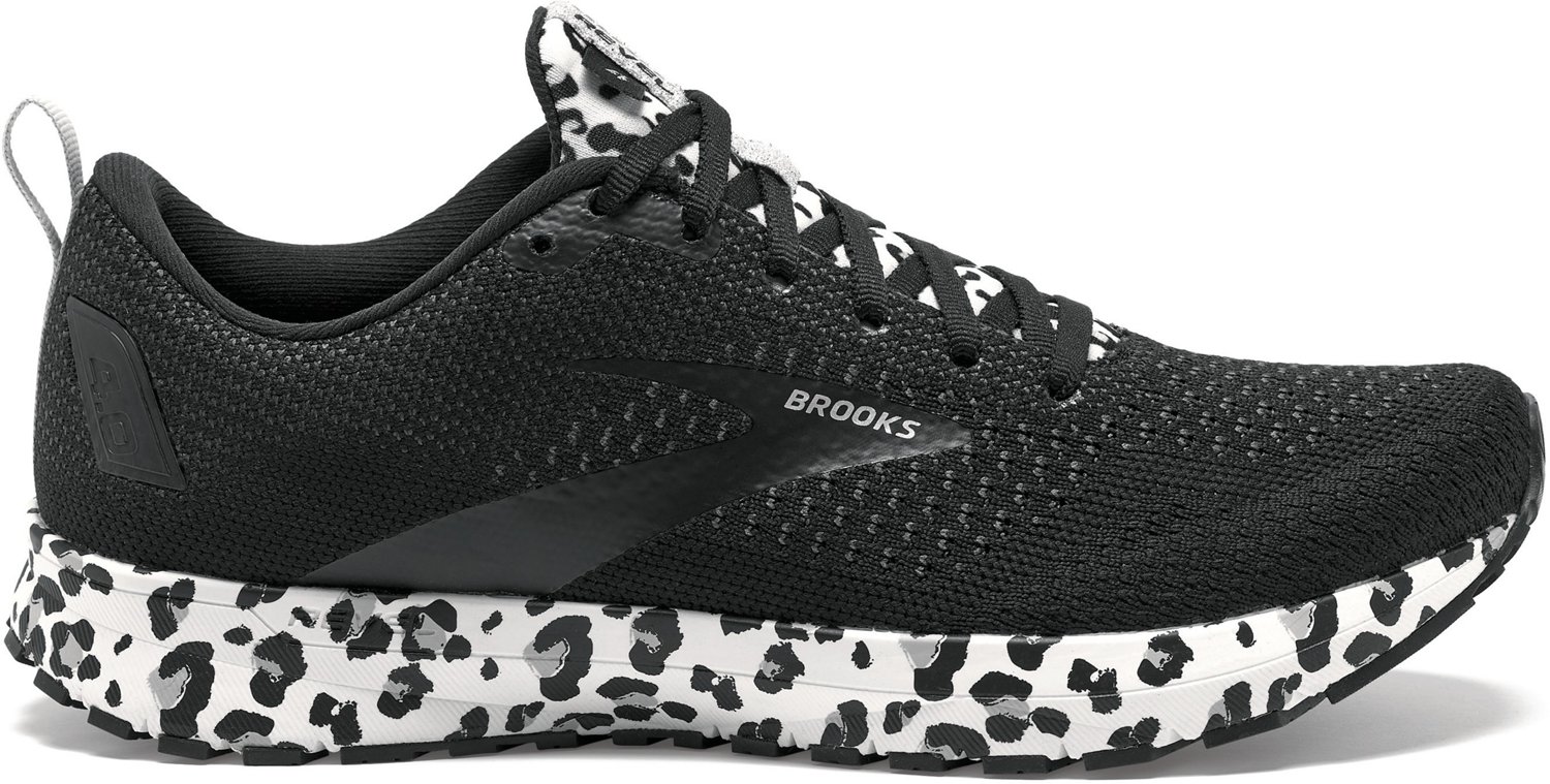 Brooks Women's Revel 4 Snow Leopard Print Running Shoes