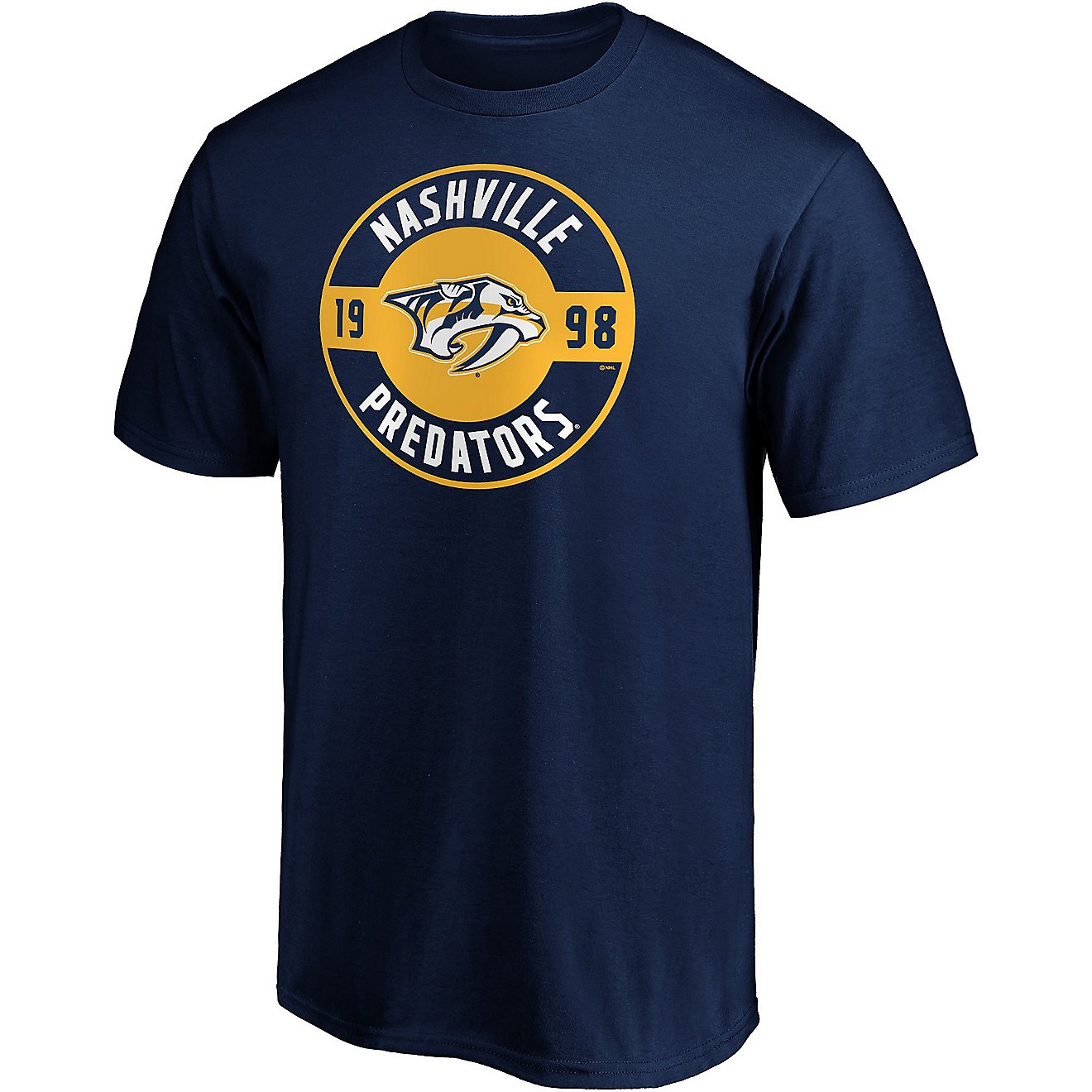Fanatics Men's Nashville Predators Iconic Circle Start Short Sleeve T-shirt                                                      - view number 2