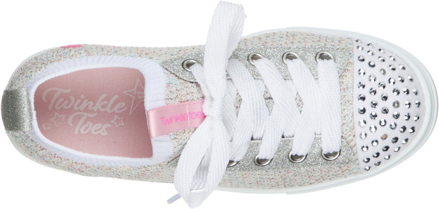 SKECHERS Girls' Twinkle Sparks PS Shoes Academy