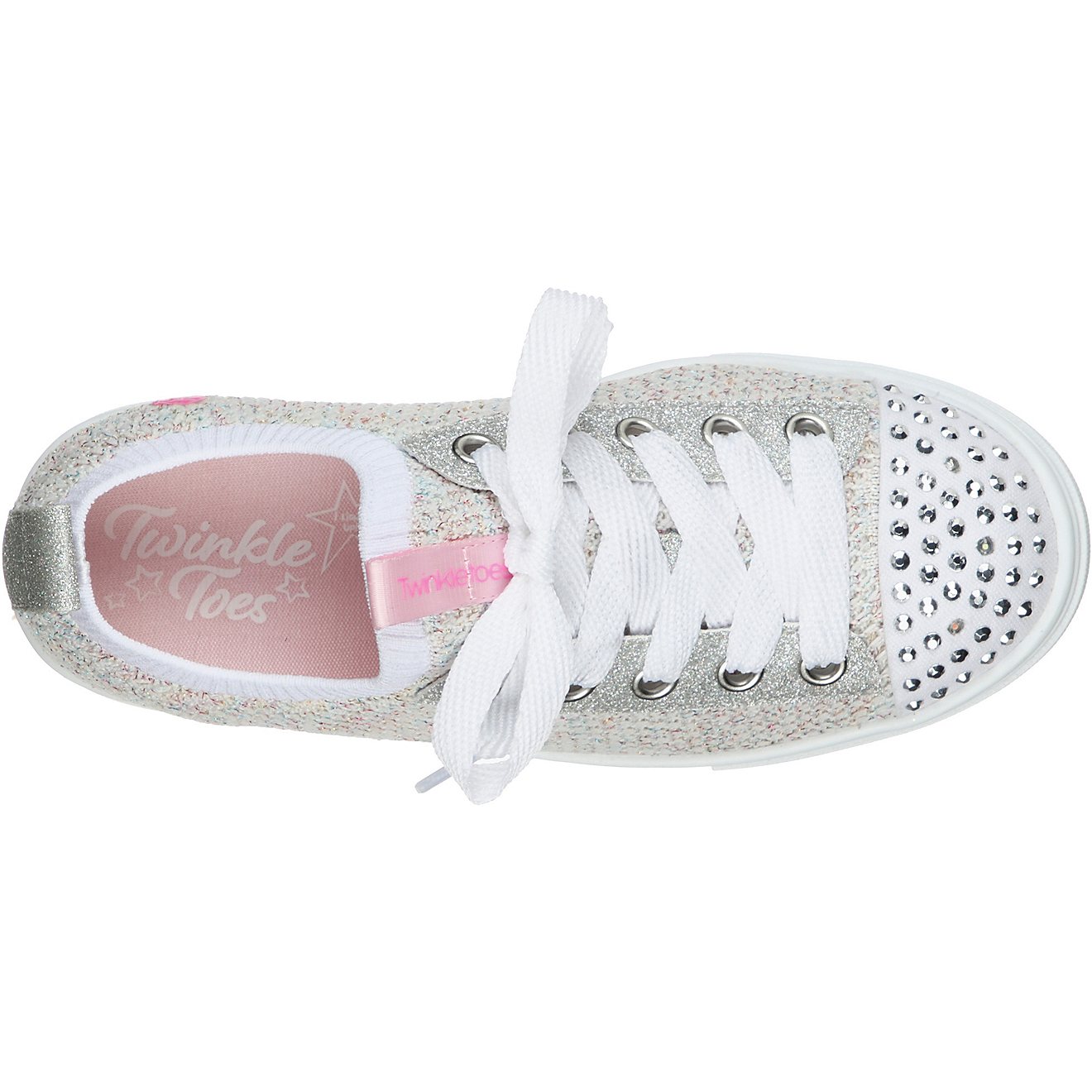 SKECHERS Girls' Pre-School Twinkle Sparks Shoes                                                                                  - view number 3