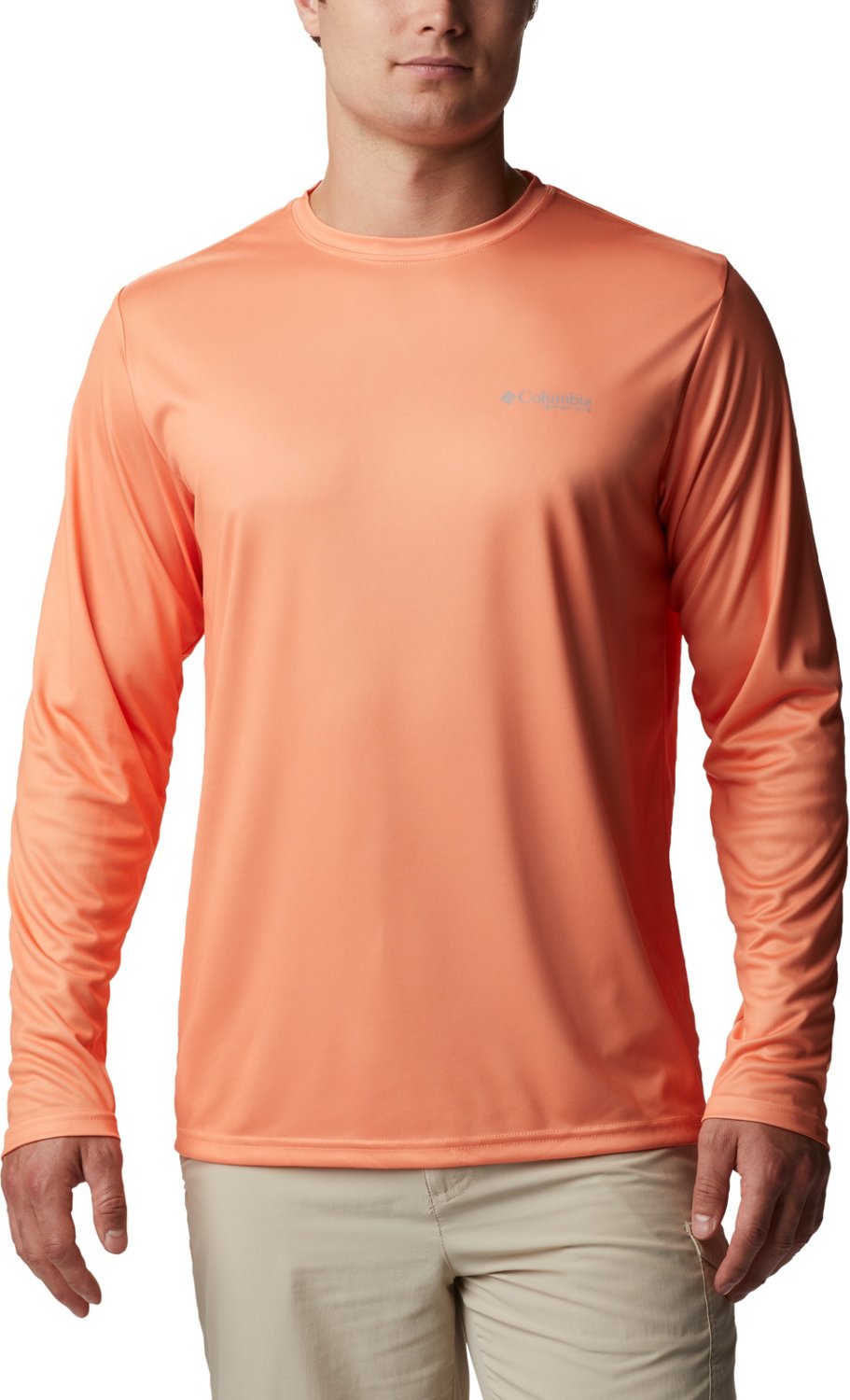 Columbia Sportswear Men's Terminal Tackle PFG Fish Flag Long Sleeve T-shirt                                                     