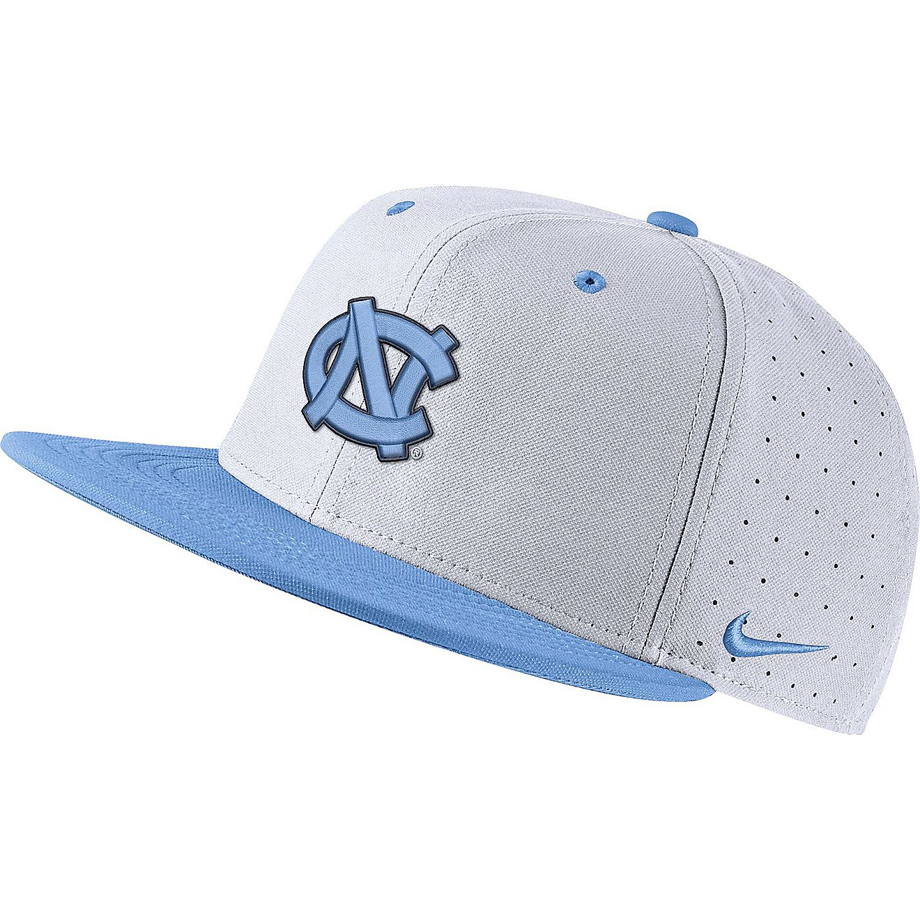Nike Men's University of North Carolina AeroBill Baseball Cap                                                                    - view number 1