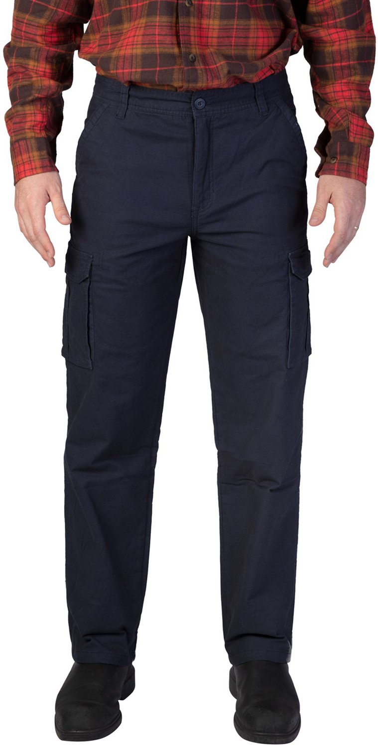 cargo pants with fleece lining