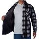 Smith's Workwear Men's Sherpa Lined Plaid Microfleece Shirt Jacket                                                               - view number 2 image