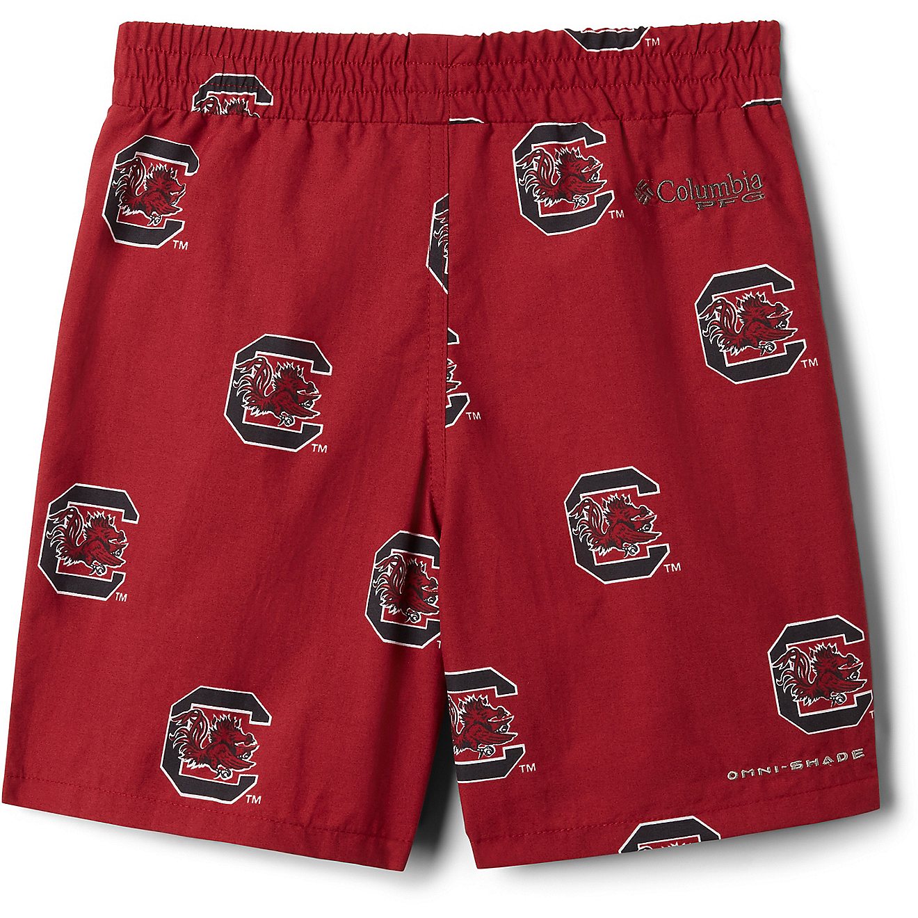 Columbia Sportswear Boys' University of South Carolina Backcast Printed Shorts 5 in                                              - view number 2