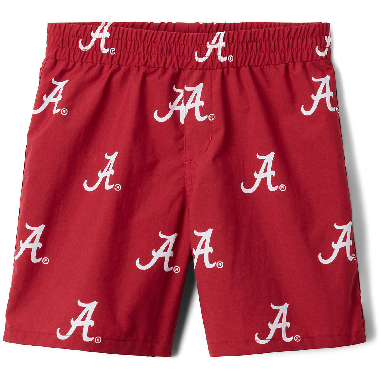 Columbia Sportswear Boys' University of Alabama Backcast Printed Shorts 5 in                                                     - view number 1