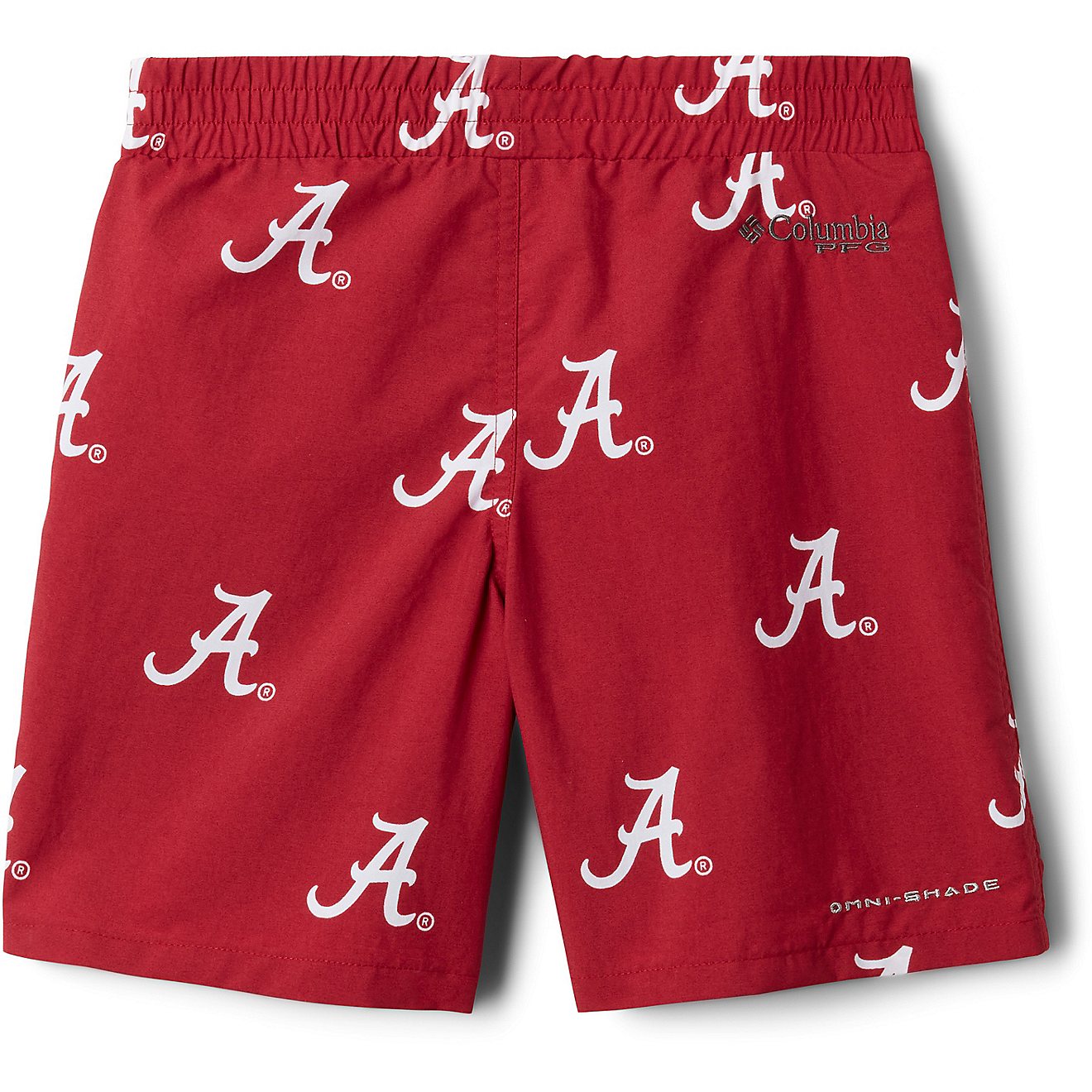 Columbia Sportswear Boys' University of Alabama Backcast Printed Shorts 5 in                                                     - view number 2