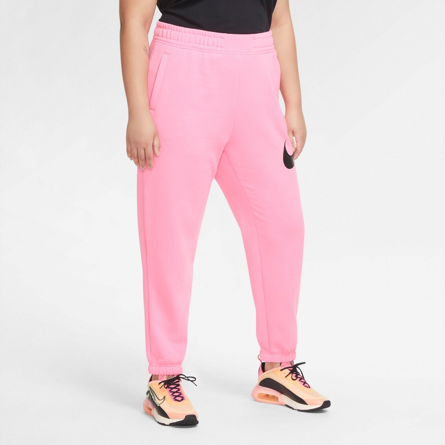 nike women's sportswear swoosh woven pants