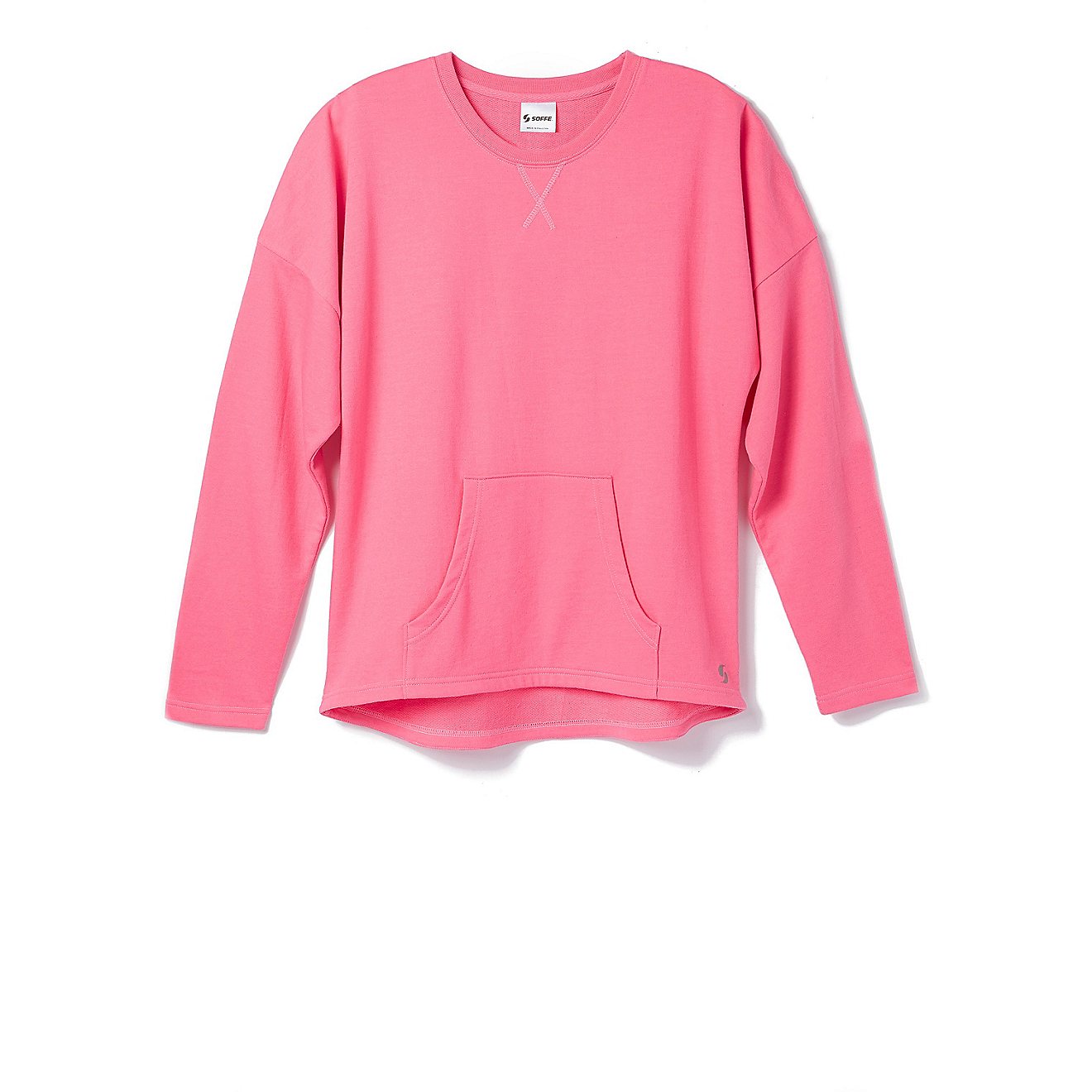 Soffe Women's French Terry Pullover Sweatshirt                                                                                   - view number 1