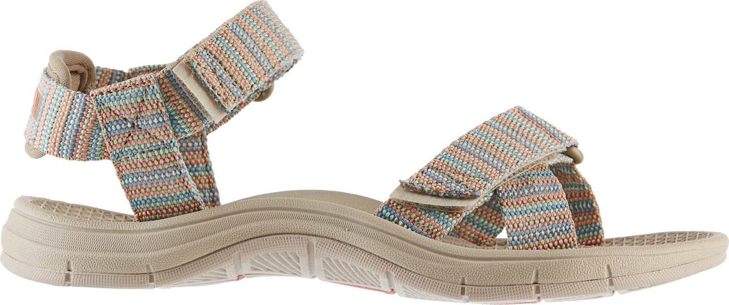 memory foam flat sandals