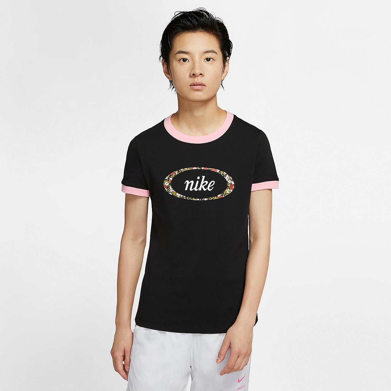 Nike Women's Sportswear Femme Ringer Short Sleeve T-shirt                                                                        - view number 1
