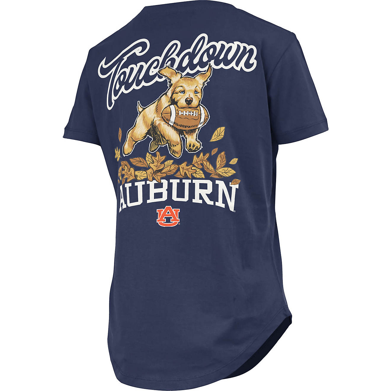 Three Square Women's Auburn University Rustler Short Sleeve T-shirt                                                              - view number 1