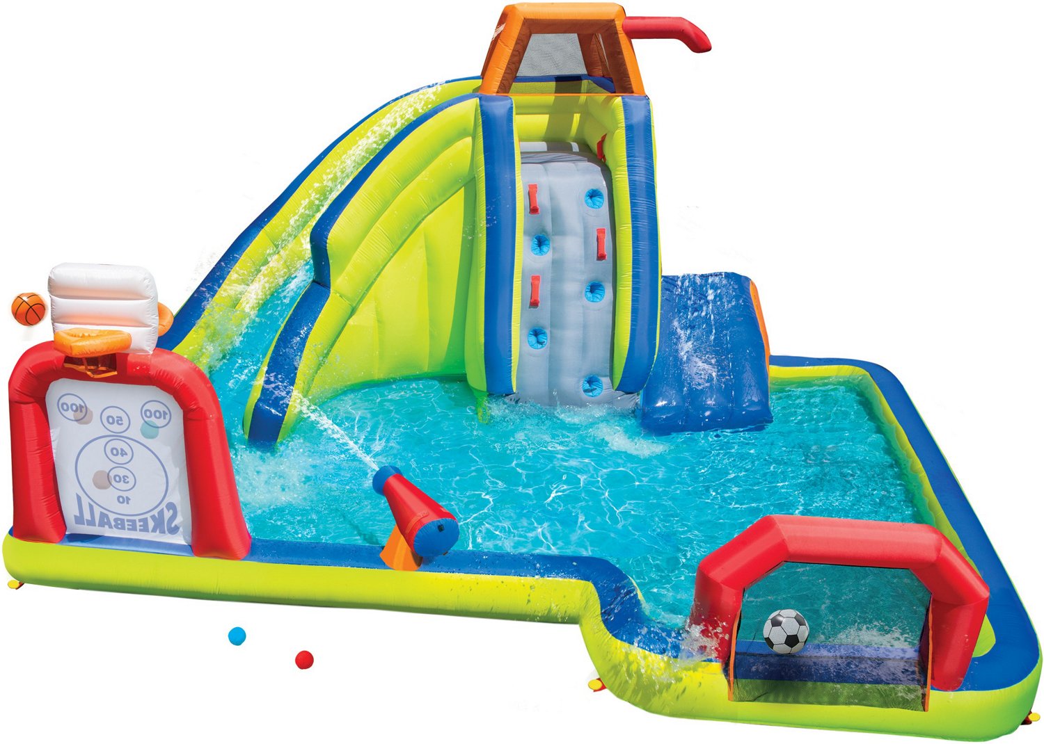 Banzai Arcade Splash 6-Person Water Park | Academy